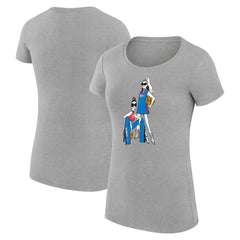 NBA Oklahoma City Thunder G-III 4Her by Carl Banks Women's Super-Slim Fit Lightweight Basketball Girls T-Shirt