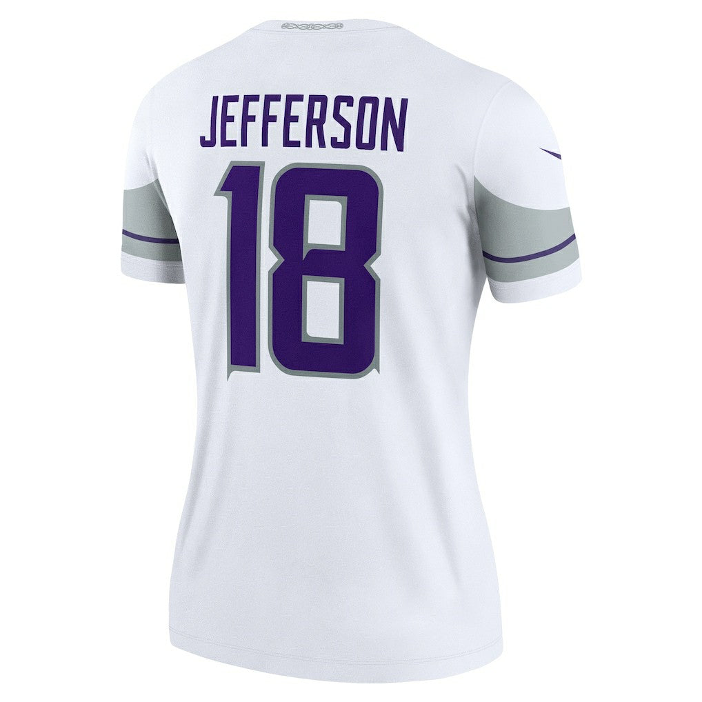Justin Jefferson  Women's Alternate Legend Player Performance Top - Minnesota Vikings