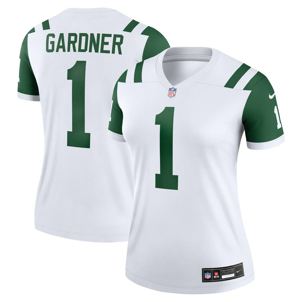 Ahmad Sauce Gardner  Women's Alternate Legend Player Performance Top - New York Jets