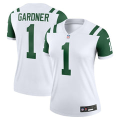 Ahmad Sauce Gardner  Women's Alternate Legend Player Performance Top - New York Jets