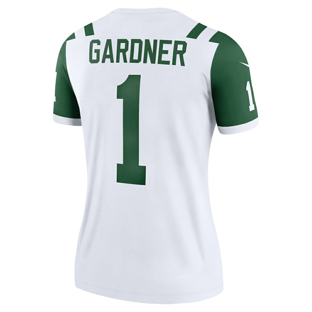 Ahmad Sauce Gardner  Women's Alternate Legend Player Performance Top - New York Jets