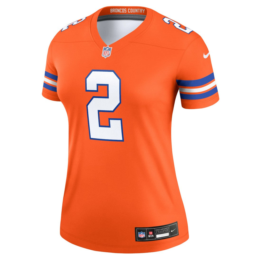 Patrick Surtain II  Women's Alternate Legend Player Performance Top - Denver Broncos