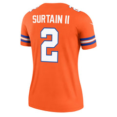 Patrick Surtain II  Women's Alternate Legend Player Performance Top - Denver Broncos