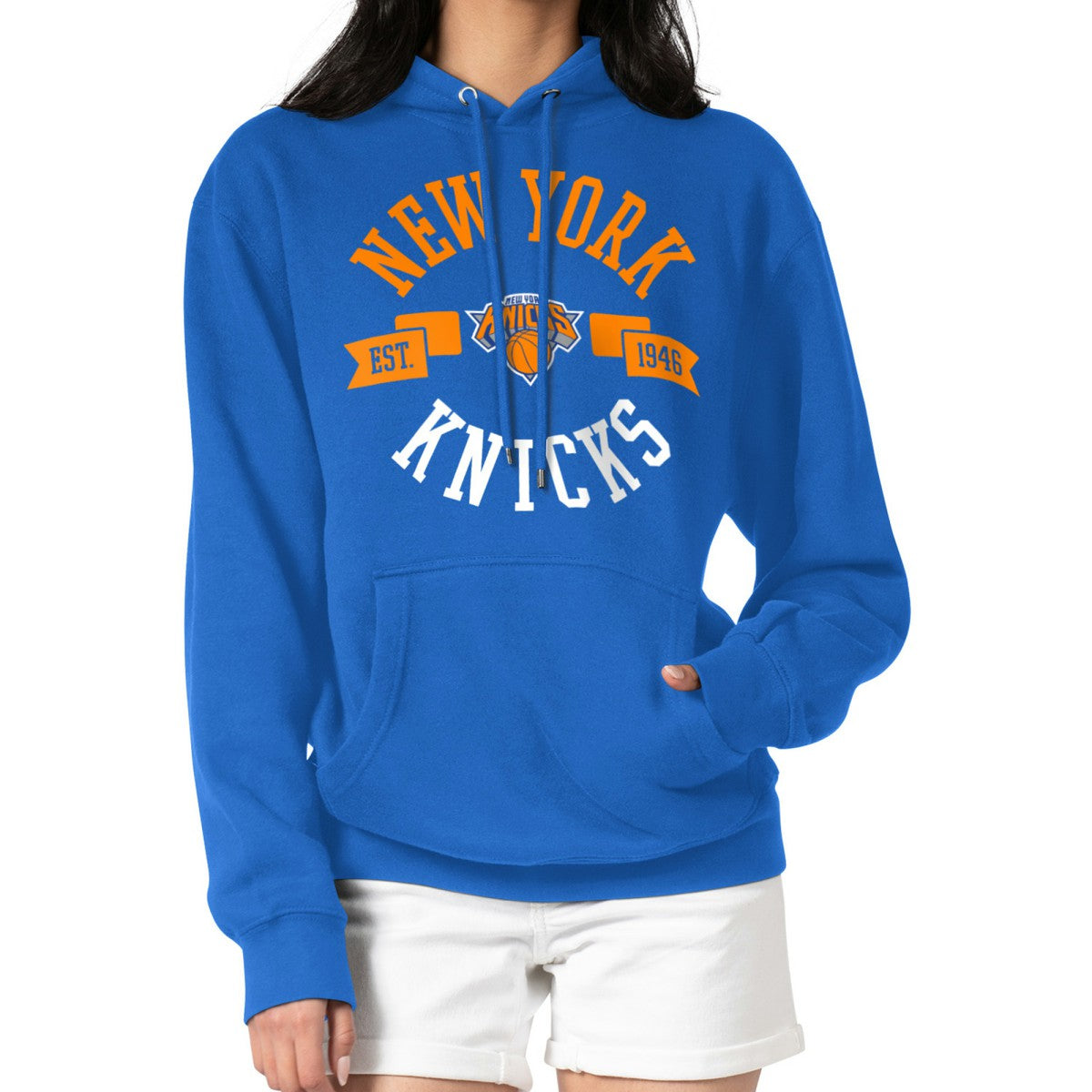 NBA New York Knicks G-III 4Her by Carl Banks Women's City Pullover Hoodie