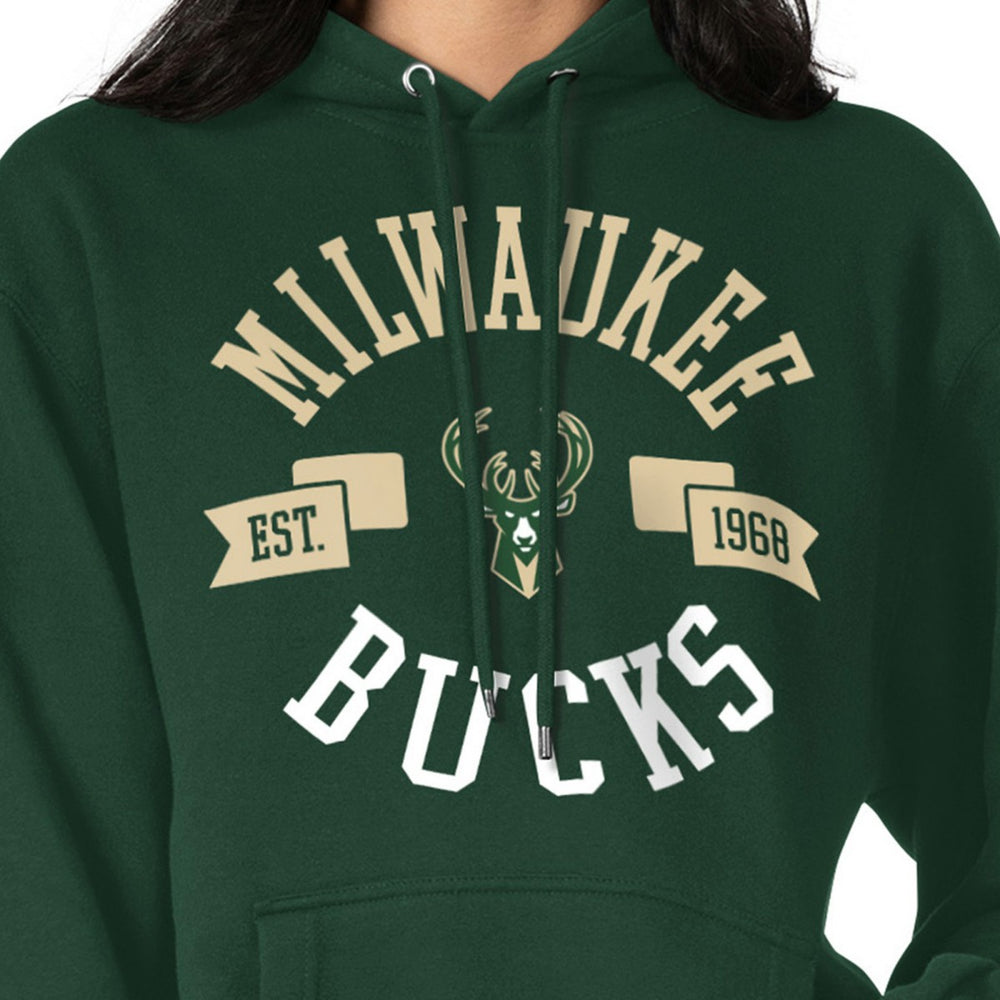 NBA Milwaukee Bucks G-III 4Her by Carl Banks Women's City Pullover Hoodie