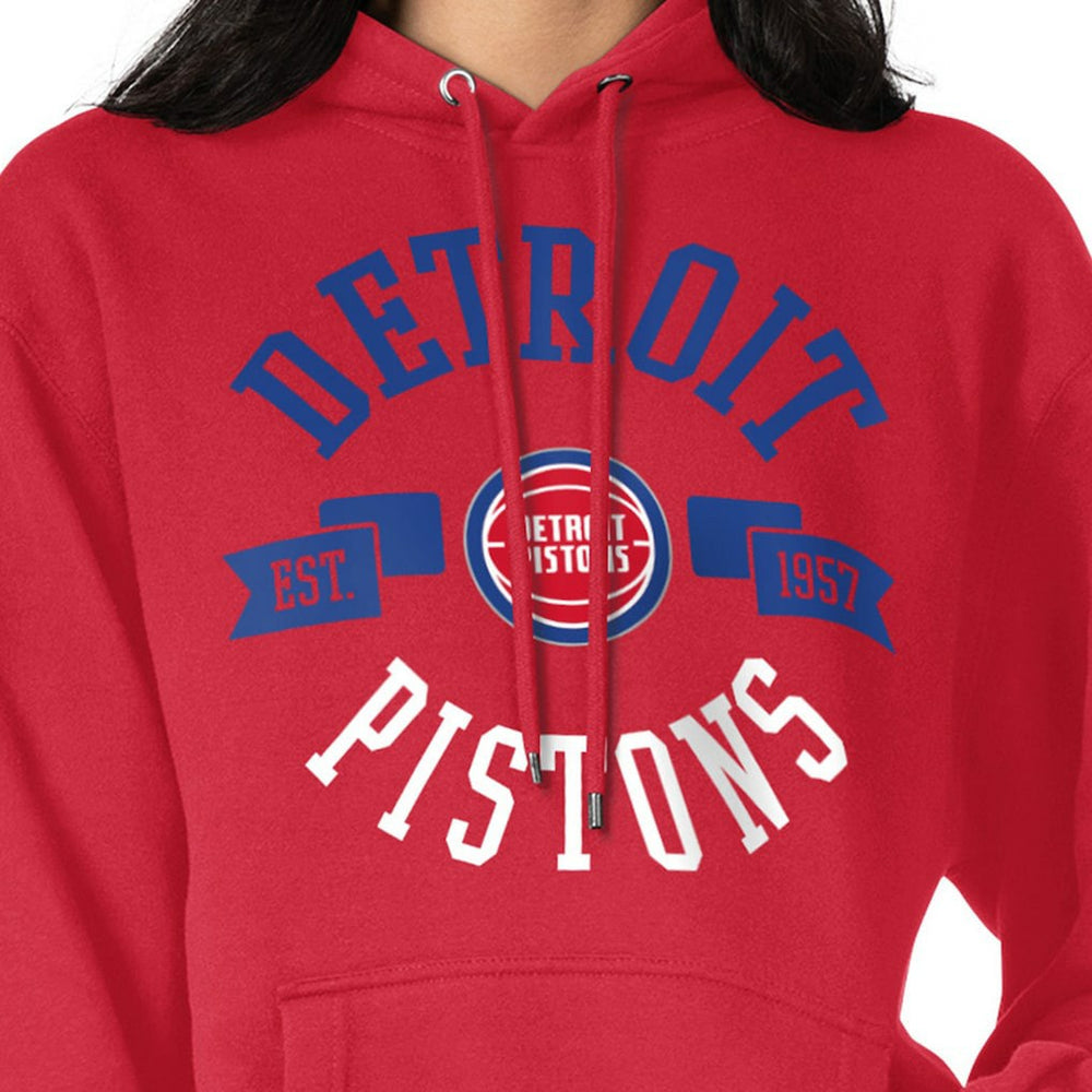 NBA Detroit Pistons G-III 4Her by Carl Banks Women's City Pullover Hoodie sale