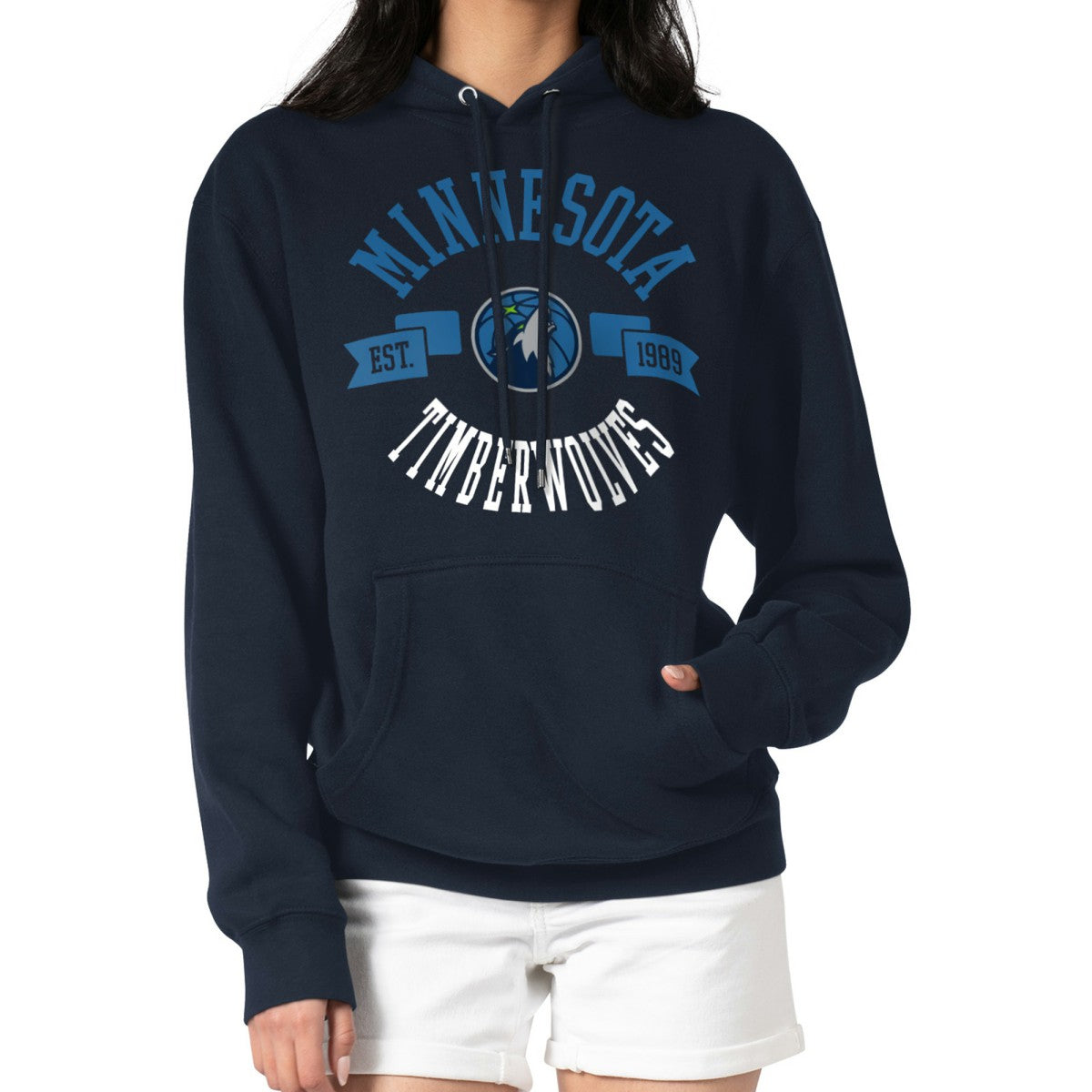 NBA Minnesota Timberwolves G-III 4Her by Carl Banks Women's City Pullover Hoodie