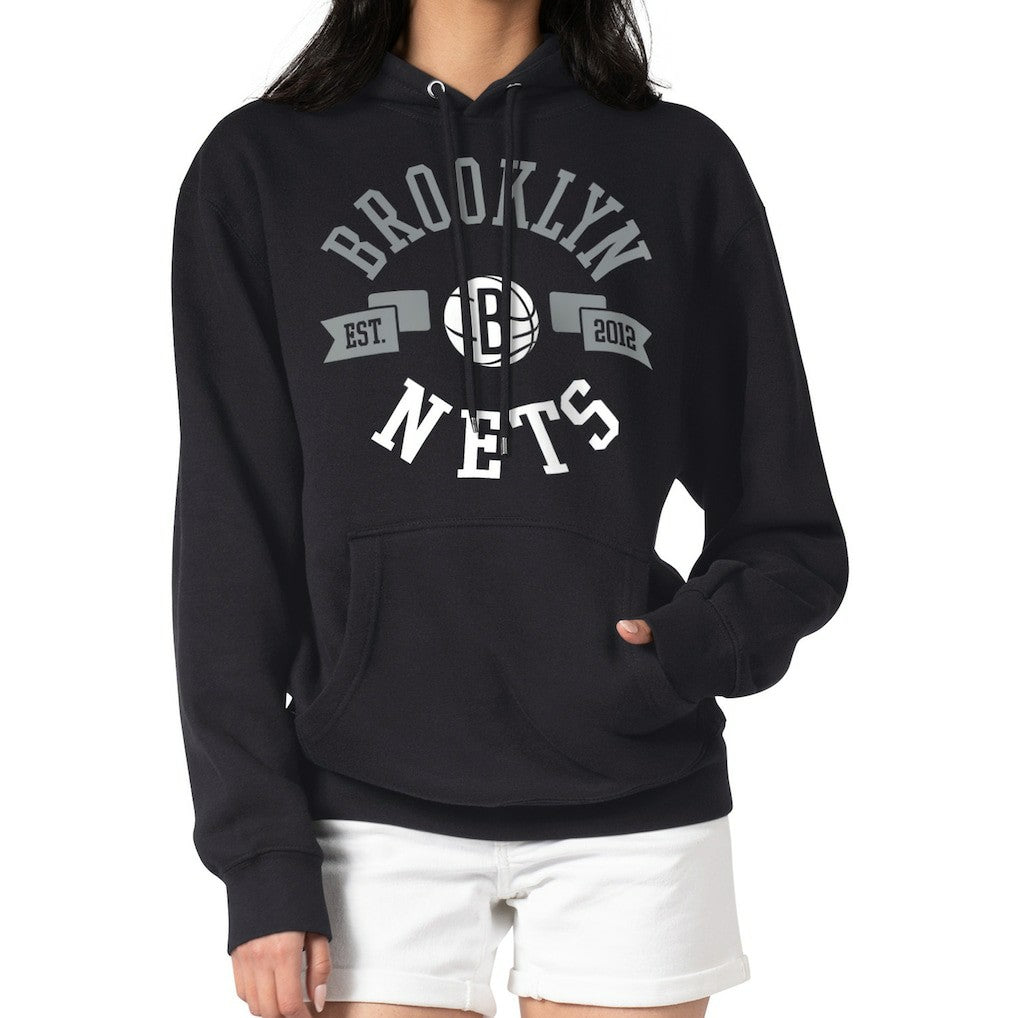 NBA Brooklyn Nets G-III 4Her by Carl Banks Women's City Pullover Hoodie