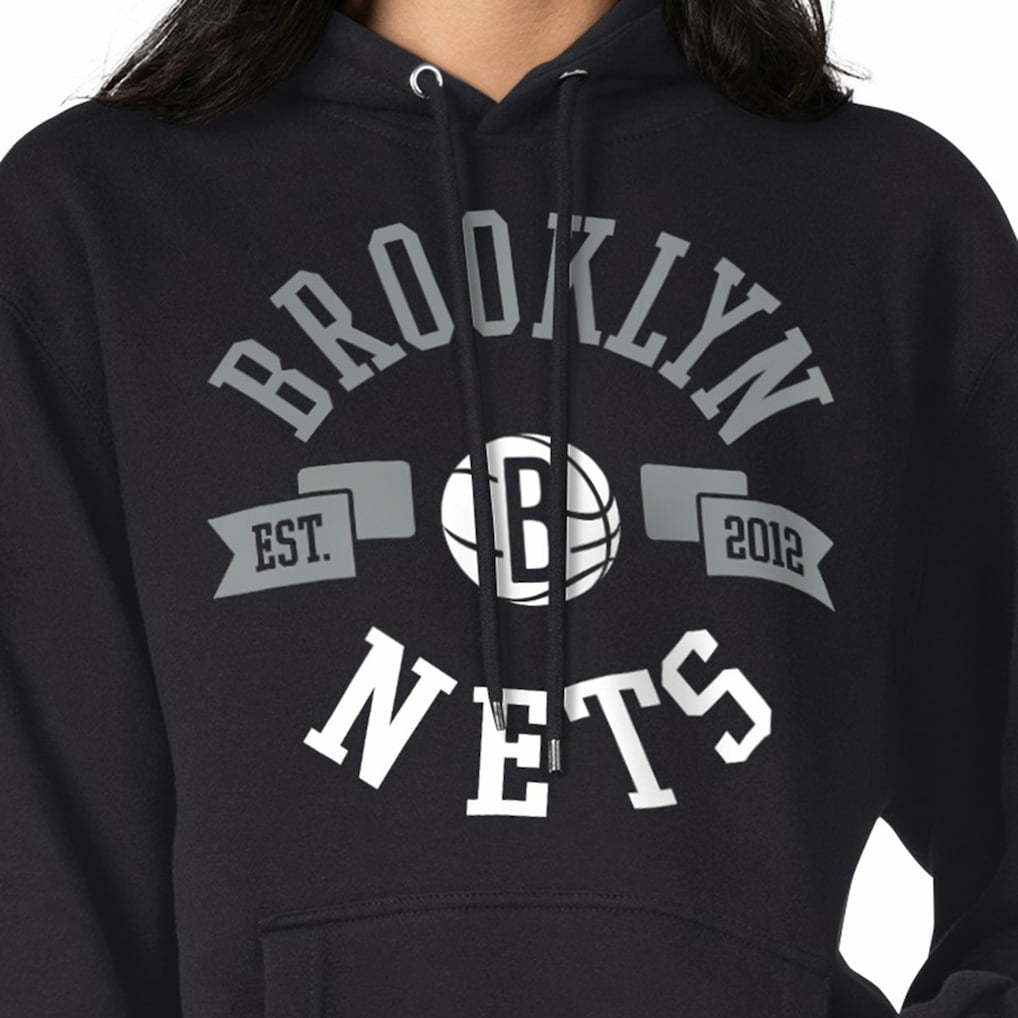 NBA Brooklyn Nets G-III 4Her by Carl Banks Women's City Pullover Hoodie