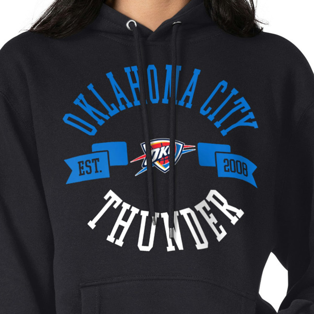 NBA Oklahoma City Thunder G-III 4Her by Carl Banks Women's City Pullover Hoodie