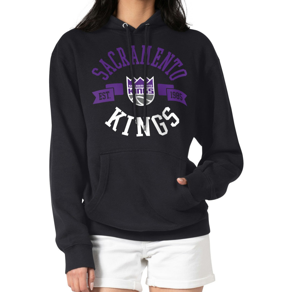 NBA Sacramento Kings G-III 4Her by Carl Banks Women's City Pullover Hoodie