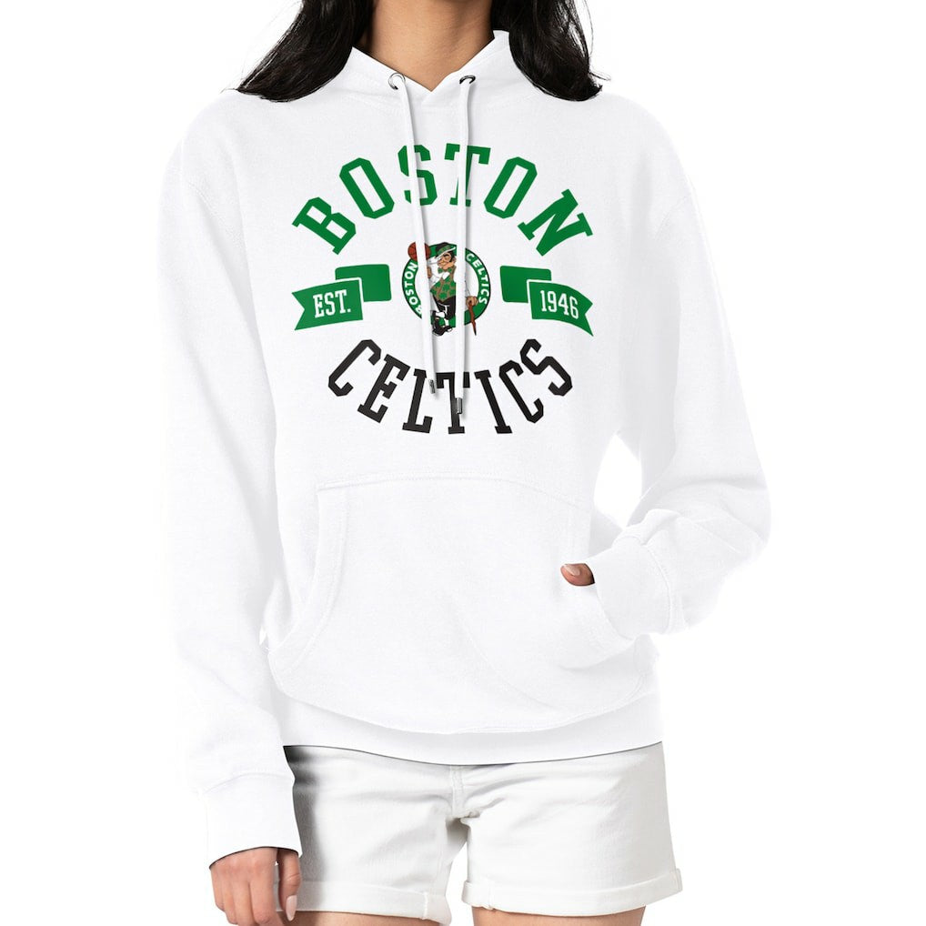 NBA Boston Celtics G-III 4Her by Carl Banks Women's City Pullover Hoodie