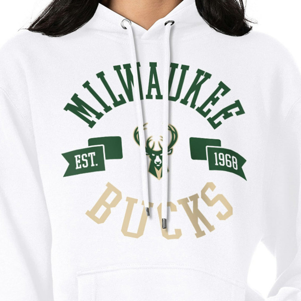 NBA Milwaukee Bucks G-III 4Her by Carl Banks Women's City Pullover Hoodie