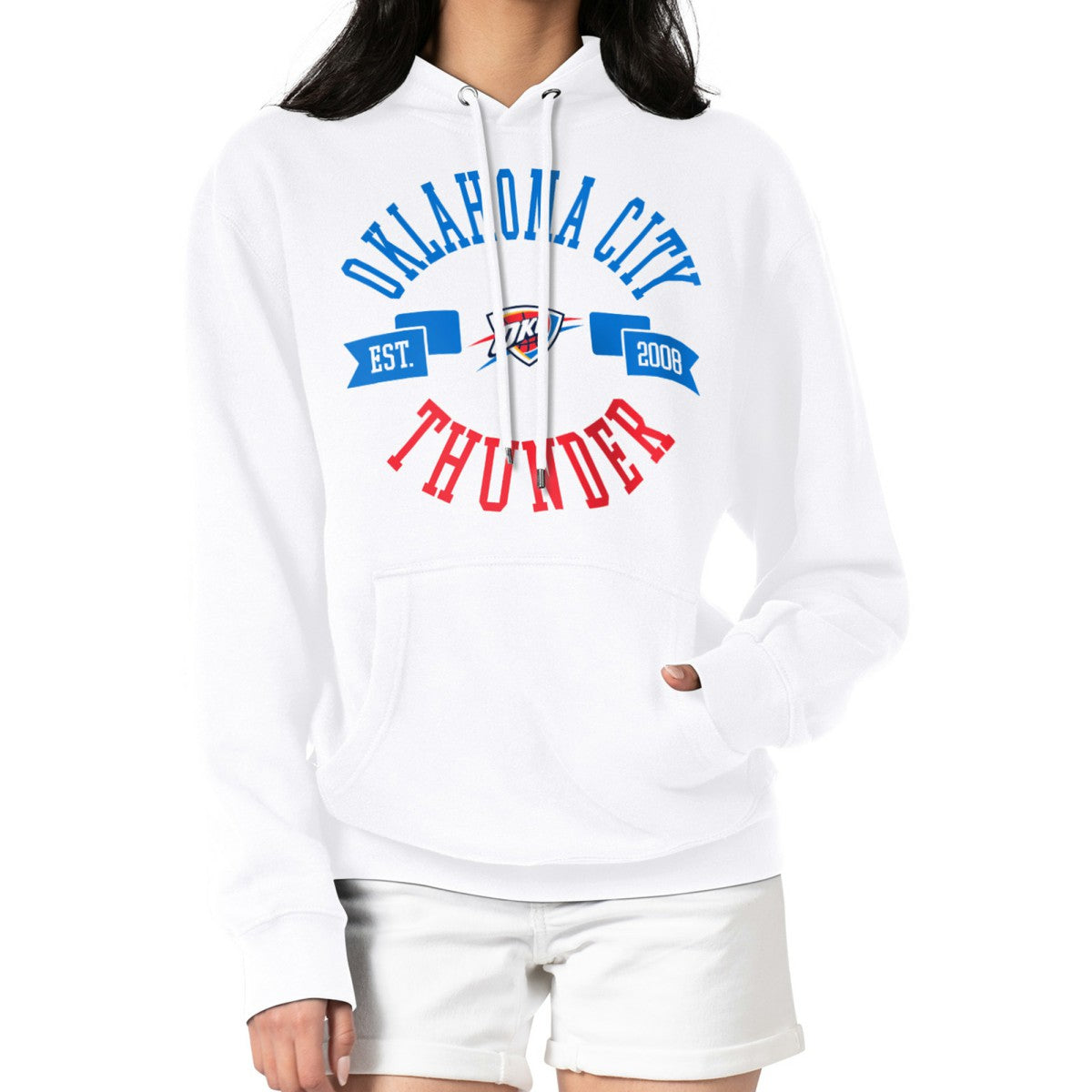 NBA Oklahoma City Thunder G-III 4Her by Carl Banks Women's City Pullover Hoodie