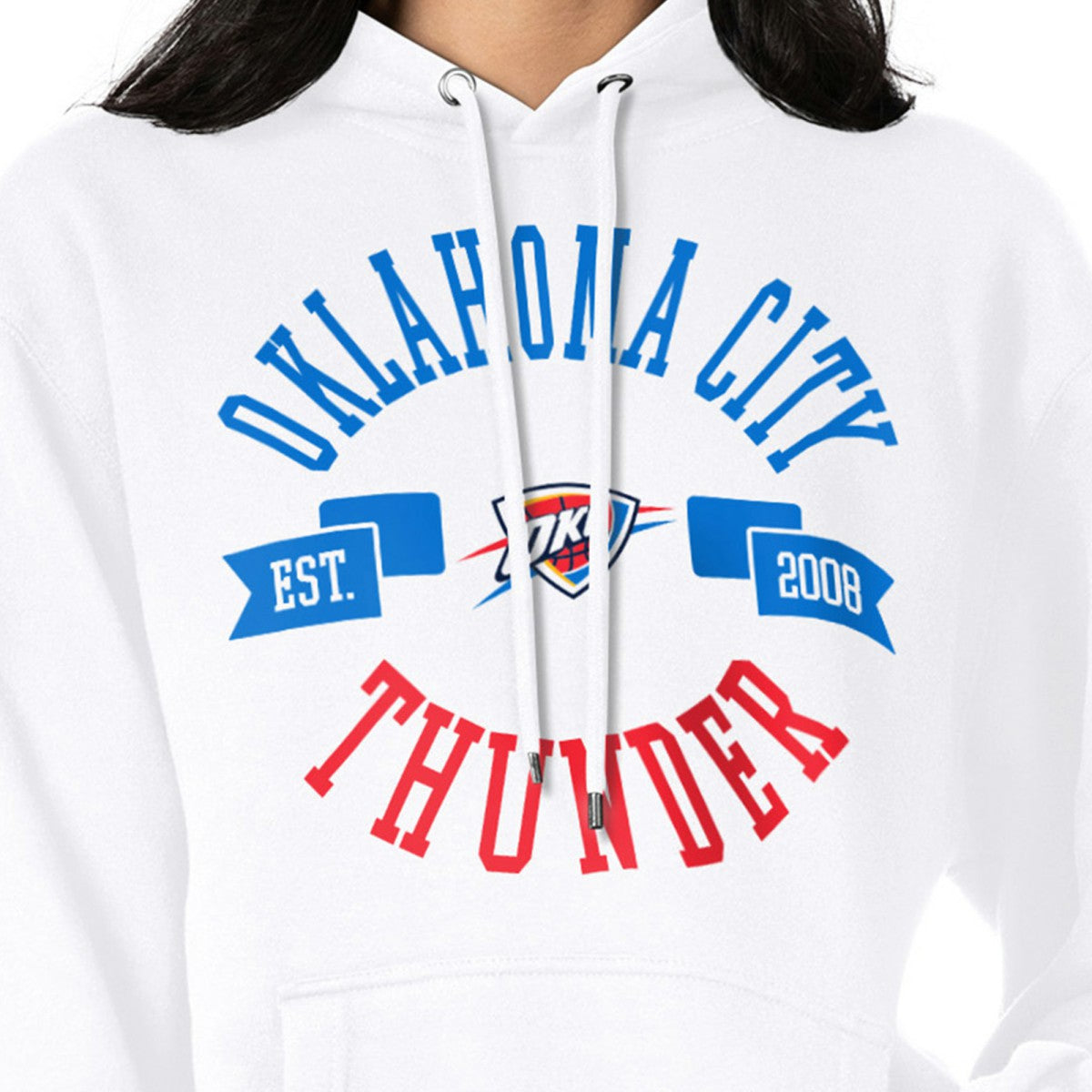 NBA Oklahoma City Thunder G-III 4Her by Carl Banks Women's City Pullover Hoodie
