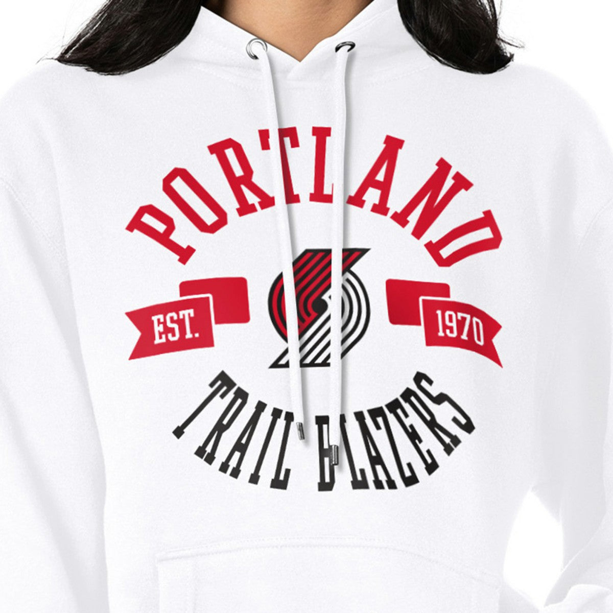 NBA Portland Trail Blazers G-III 4Her by Carl Banks Women's City Pullover Hoodie