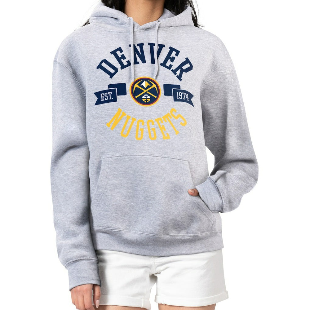 NBA Denver Nuggets G-III 4Her by Carl Banks Women's City Pullover Hoodie sale