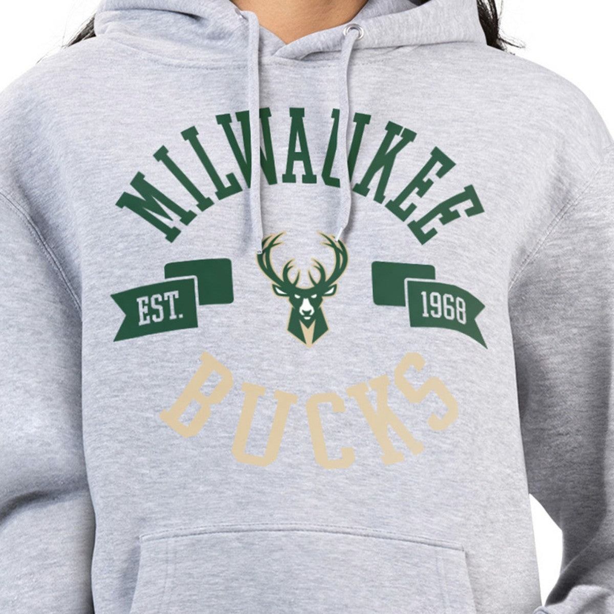 NBA Milwaukee Bucks G-III 4Her by Carl Banks Women's City Pullover Hoodie