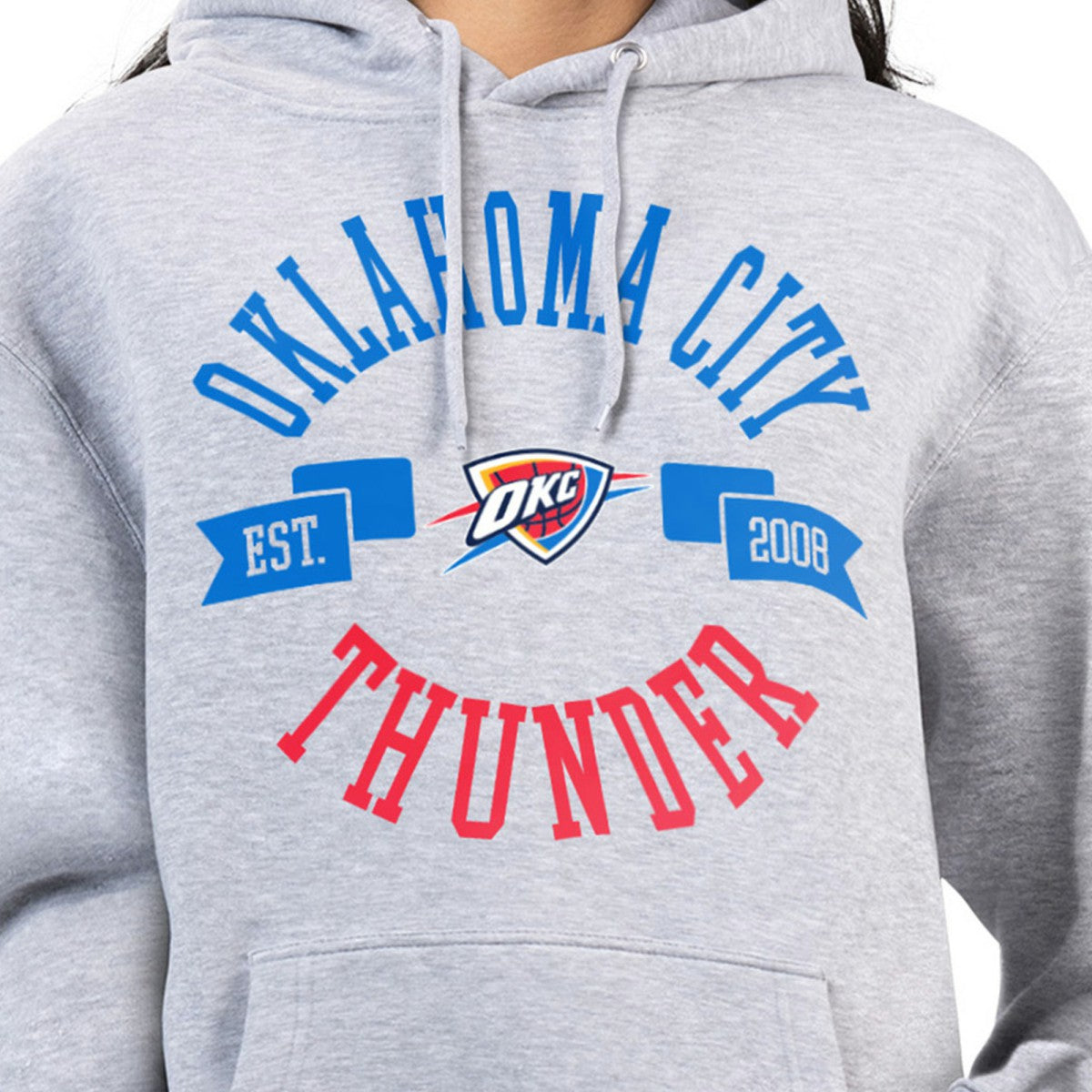 NBA Oklahoma City Thunder G-III 4Her by Carl Banks Women's City Pullover Hoodie