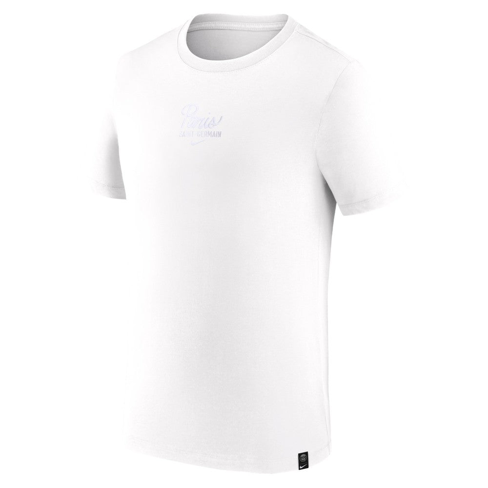 Paris Saint-Germain Premium Essential T-Shirt - Nike White