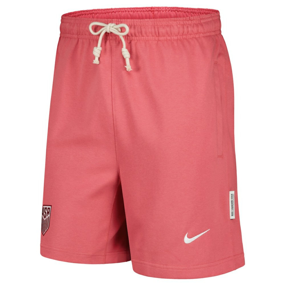 USMNT Standard Issue Fleece Performance Shorts - Nike Pink