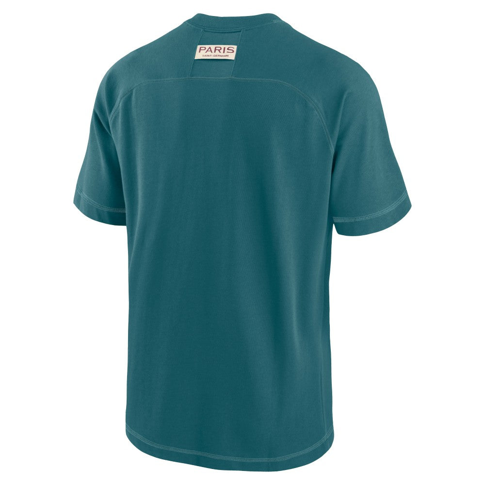Paris Saint-Germain 2024/25 Loose Fit Travel Top - Nike Teal