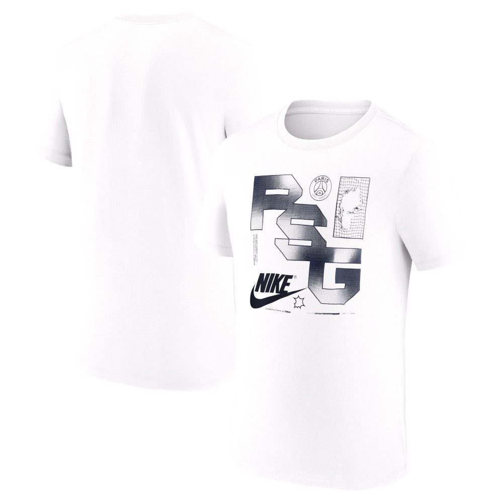 Paris Saint-Germain Futura T-Shirt - Nike White