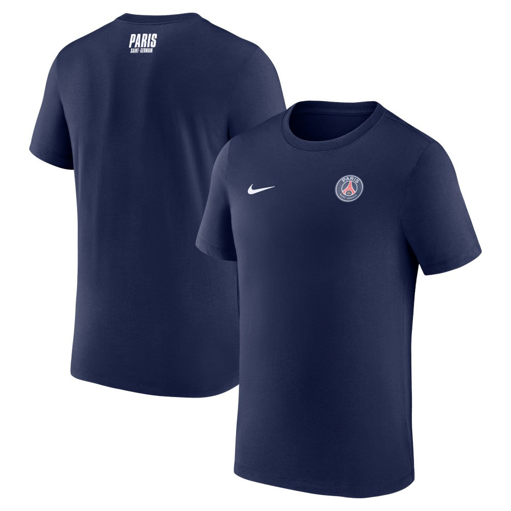 Paris Saint-Germain Club Essential T-Shirt - Nike Navy