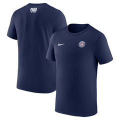 Paris Saint-Germain Club Essential T-Shirt - Nike Navy