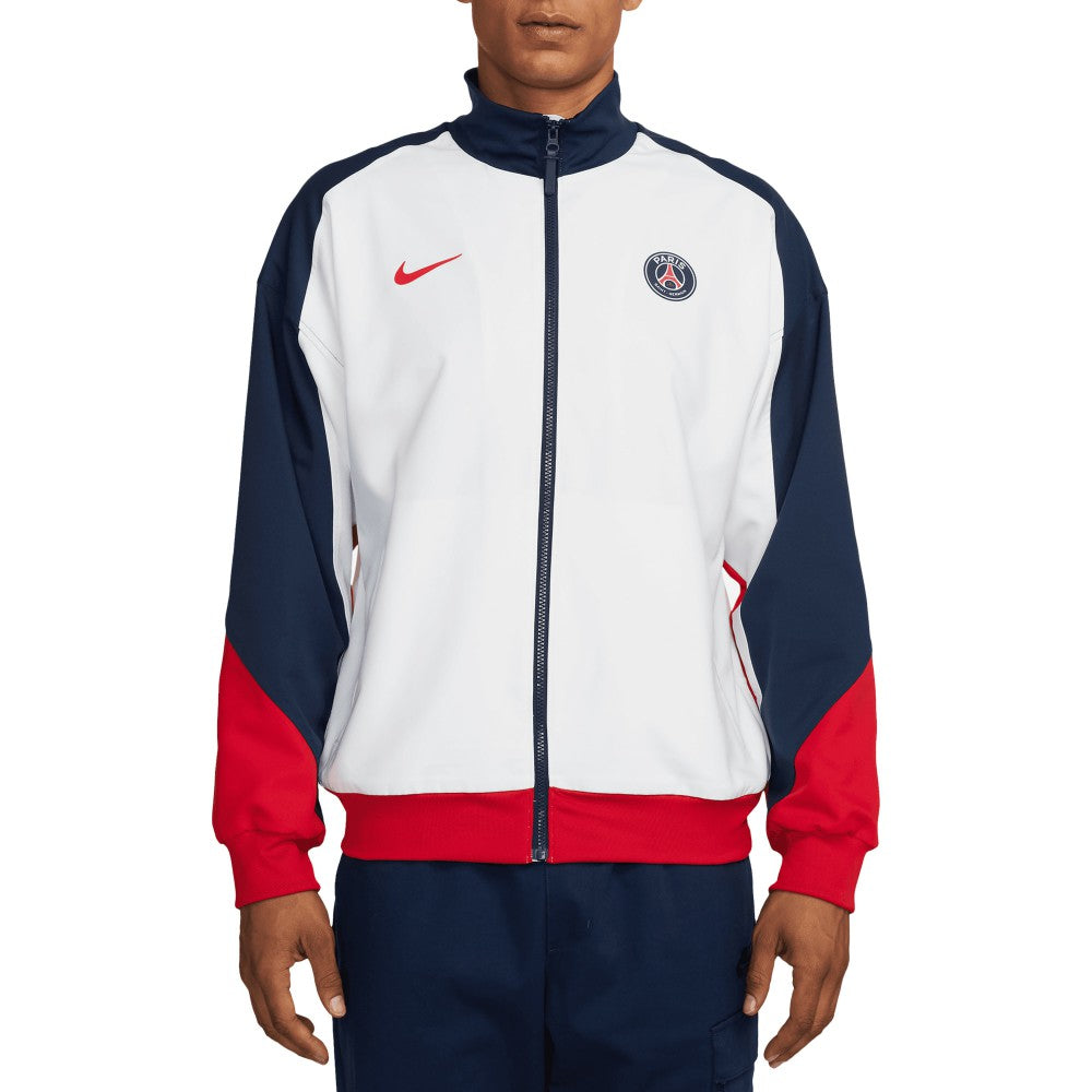 Paris Saint-Germain 2024/25 Strike Anthem Full-Zip Jacket - Nike White