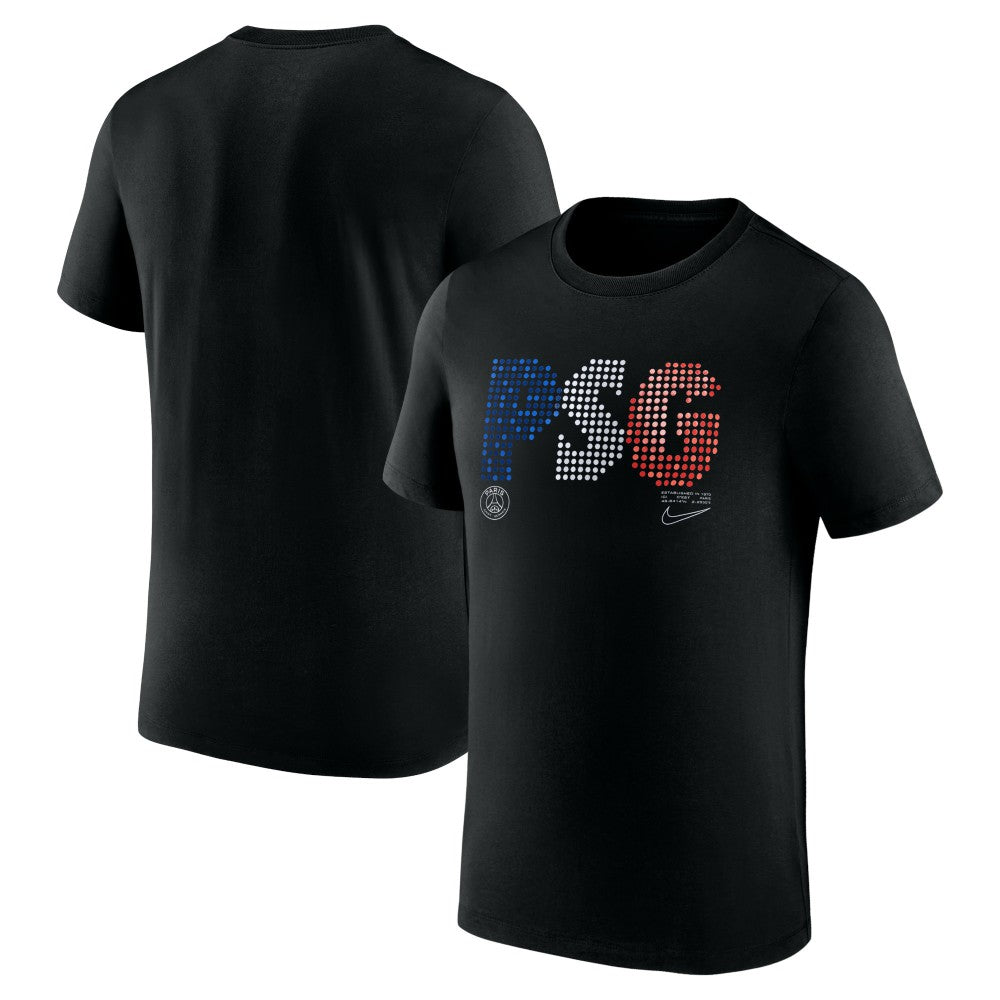 Paris Saint-Germain Lights T-Shirt - Nike Black