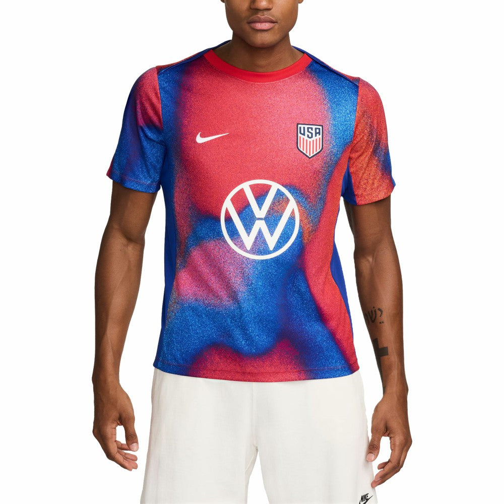 USMNT 2024 Academy Pro Pre-Match Top - Nike Royal
