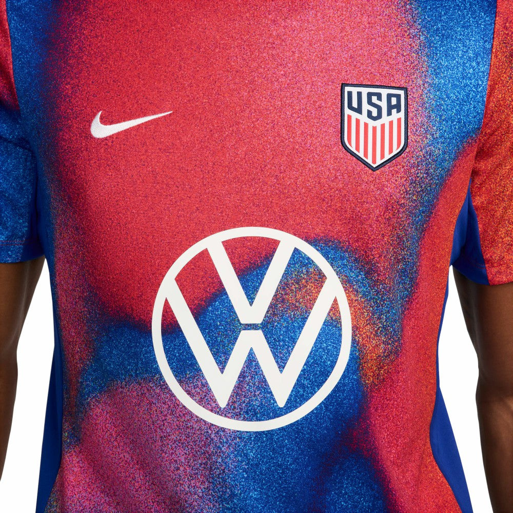 USMNT 2024 Academy Pro Pre-Match Top - Nike Royal
