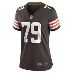 Dawand Jones  Women's Team Game Jersey - Cleveland Browns