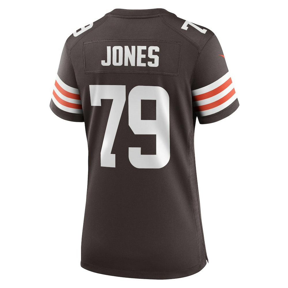 Dawand Jones  Women's Team Game Jersey - Cleveland Browns