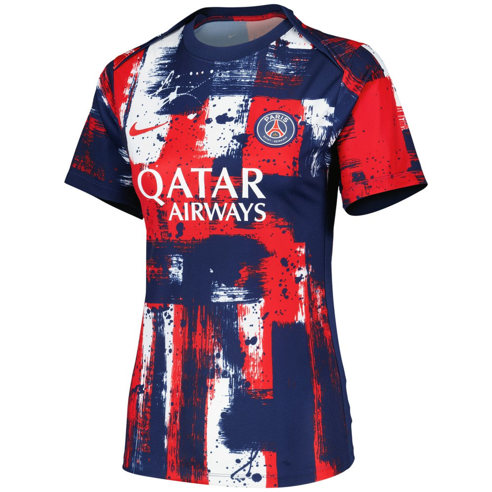 Paris Saint-Germain Women's 2024/25 Home Academy Pro Pre-Match Top - Nike Navy