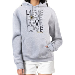 NHL Gray Vegas Golden Knights G-III 4Her by Carl Banks Women's Hockey Love Fleece Pullover Hoodie