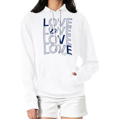 NHL White Tampa Bay Lightning G-III 4Her by Carl Banks Women's Hockey Love Fleece Pullover Hoodie