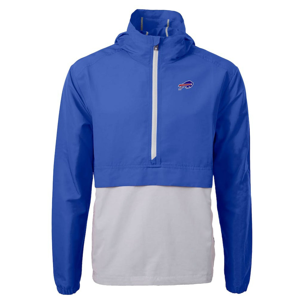 Cutter & Buck Charter Eco Recycled Anorak Half-Zip Jacket - Buffalo Bills