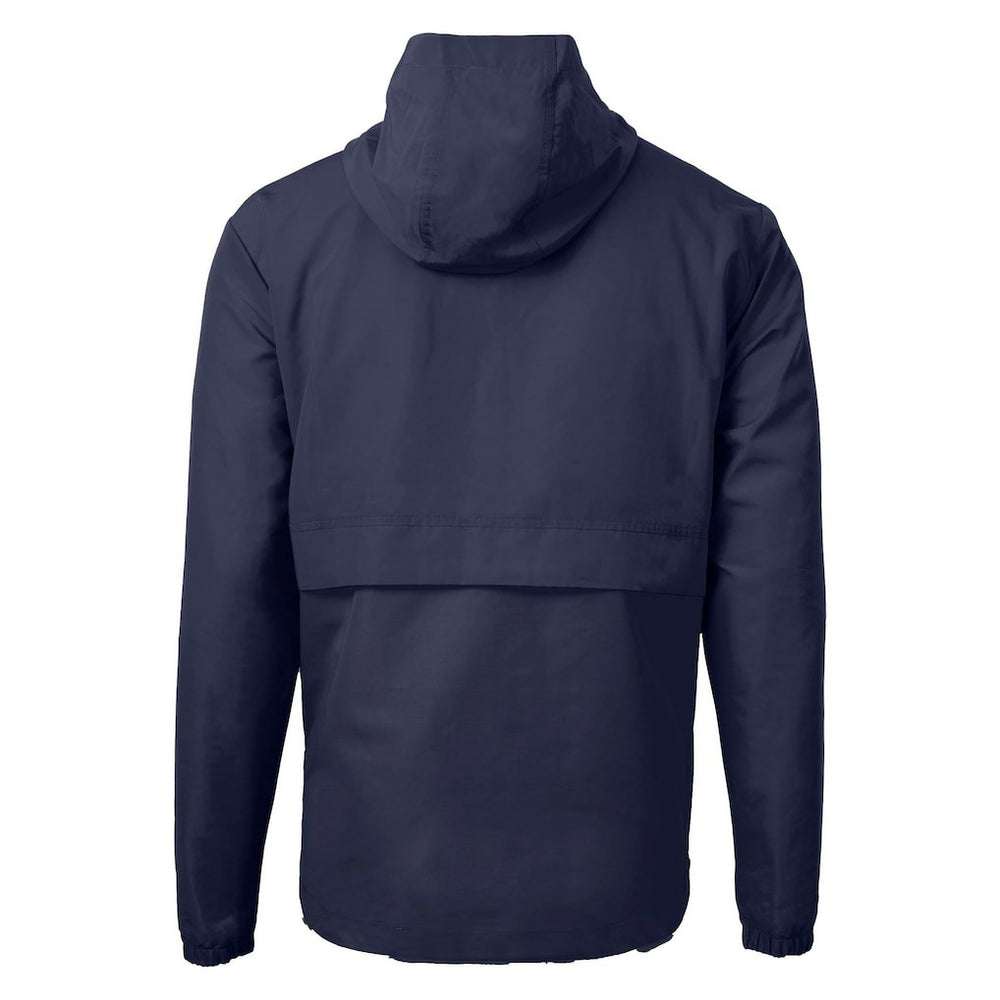 Cutter & Buck Charter Eco Recycled Anorak Half-Zip Jacket - Miami Dolphins