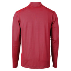 Cutter & Buck Virtue Eco Pique Micro Stripe Recycled Quarter-Zip Pullover Top - Indianapolis Colts