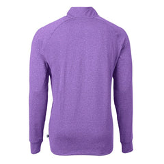 Cutter & Buck Adapt Eco Knit Quarter-Zip Pullover Top - Minnesota Vikings