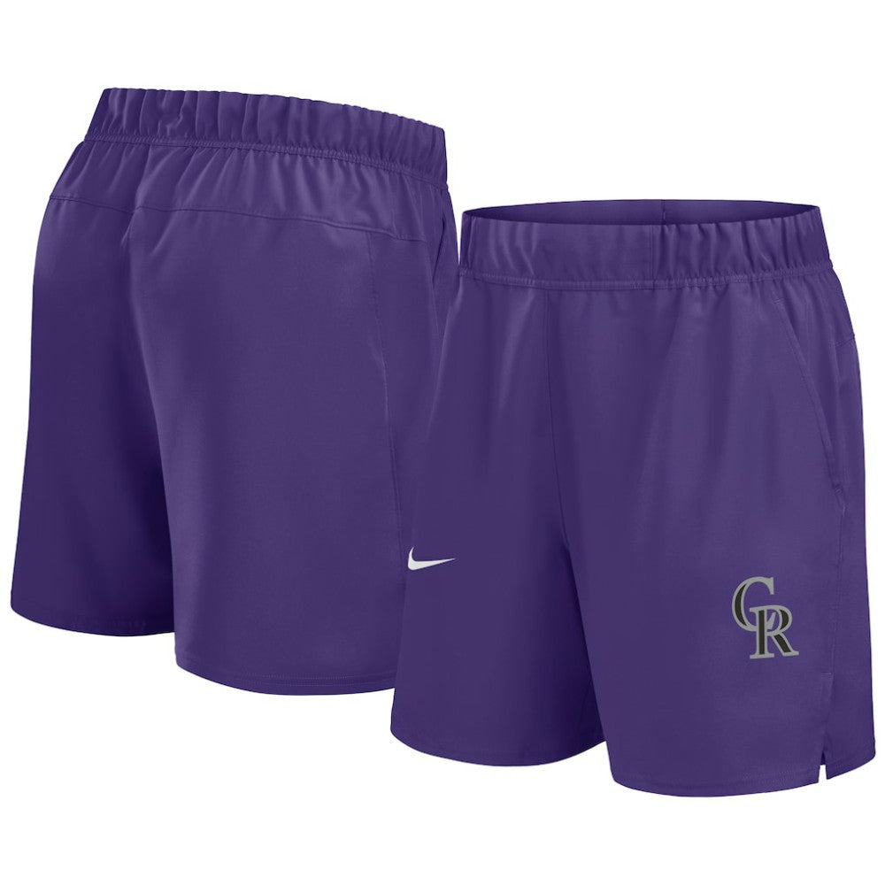 MLB Colorado Rockies Nike Woven Victory Dri-FIT Shorts