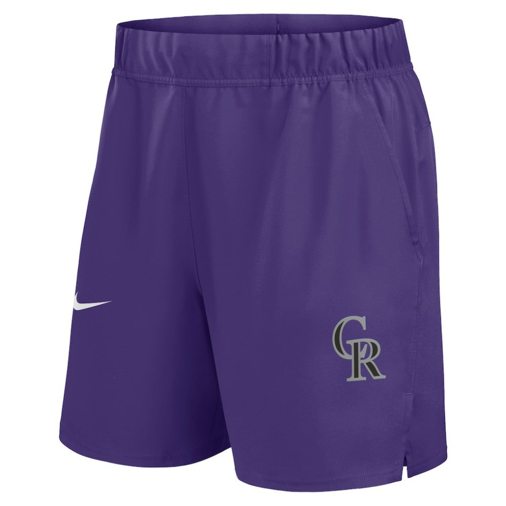 MLB Colorado Rockies Nike Woven Victory Dri-FIT Shorts