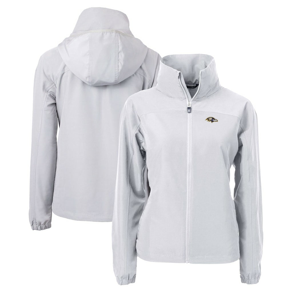 Cutter & Buck Women's Charter Eco Recycled Full-Zip Jacket - Baltimore Ravens