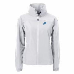 Cutter & Buck Women's Charter Eco Recycled Full-Zip Jacket - Detroit Lions