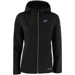 Cutter & Buck Women's Evoke Eco Softshell Recycled Full-Zip Hooded Jacket - Buffalo Bills