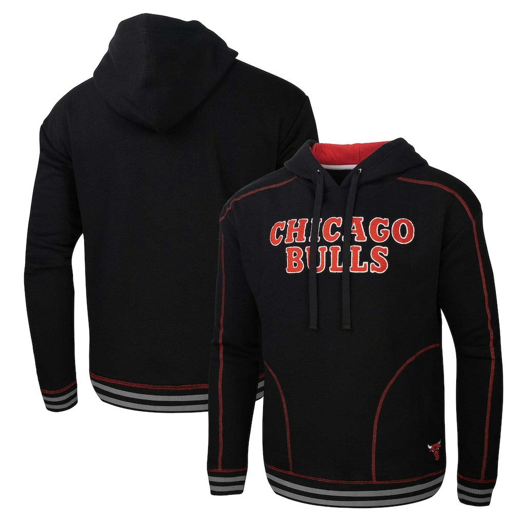 NBA Chicago Bulls Stadium Essentials Baseline Pullover Hoodie