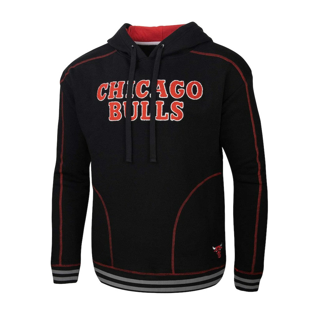 NBA Chicago Bulls Stadium Essentials Baseline Pullover Hoodie