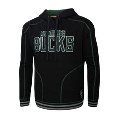 NBA Milwaukee Bucks Stadium Essentials Baseline Pullover Hoodie